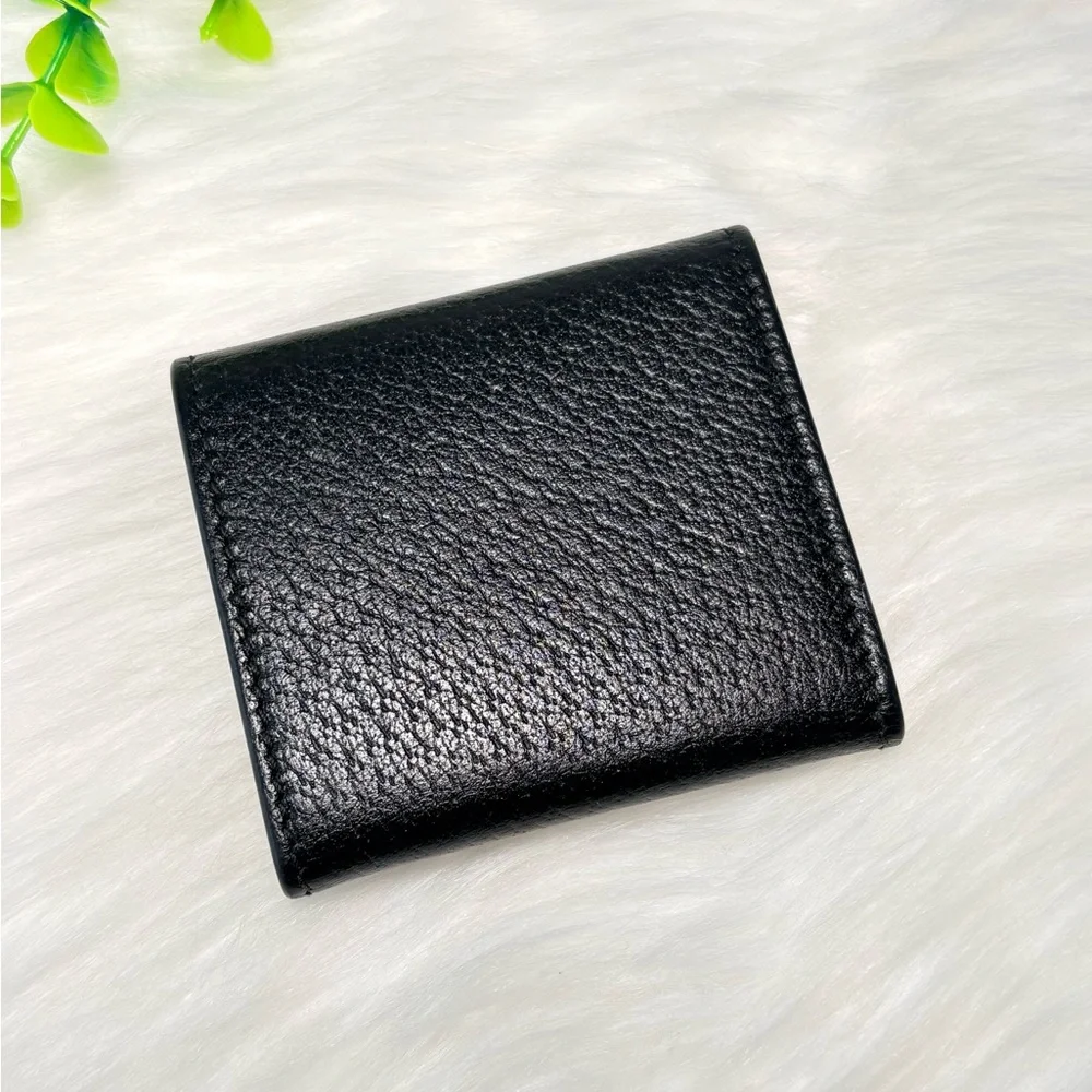 Gucci GG Marmont Black Leather Coin‎ Wallet